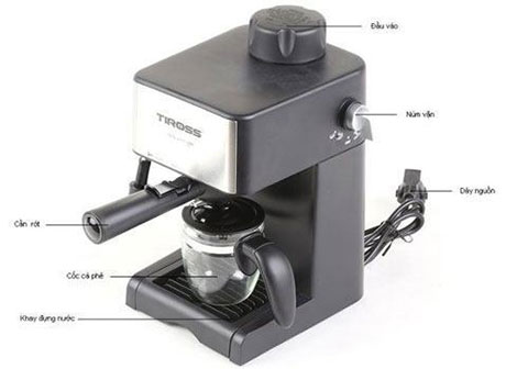 cấu tạo và cách thức hoạt động của máy pha cà phê
