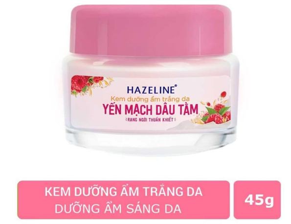 kem dưỡng trắng da mặt hazeline
