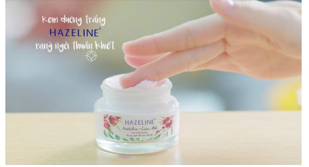 kem dưỡng trắng hazeline
