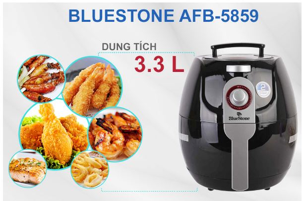 nồi chiên không dầu bluestone review