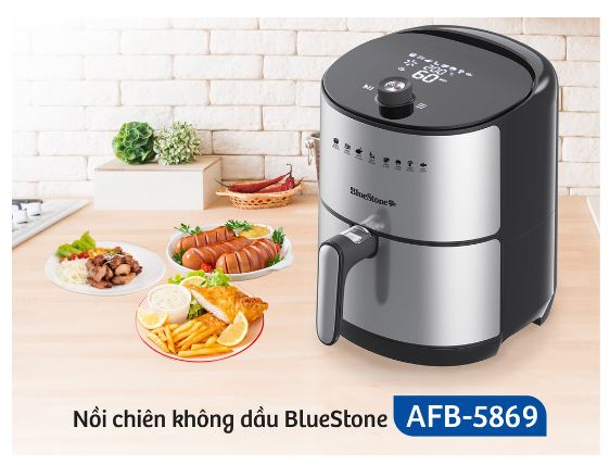 nồi chiên không dầu bluestone