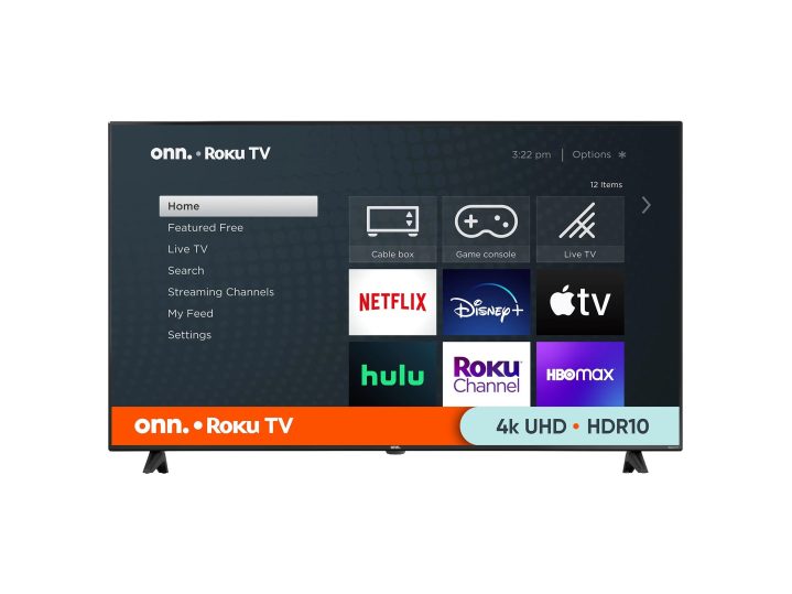 Onn 4K UHD LED TV 4K Roku thông minh 100012587