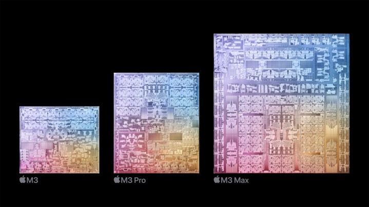 Dòng chip M3 của Apple.
