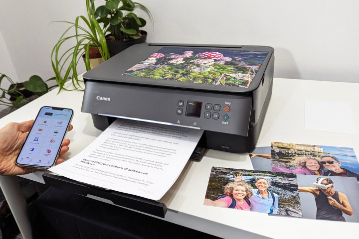 Pixma TS6420a của Canon là một máy in ảnh tuyệt vời.