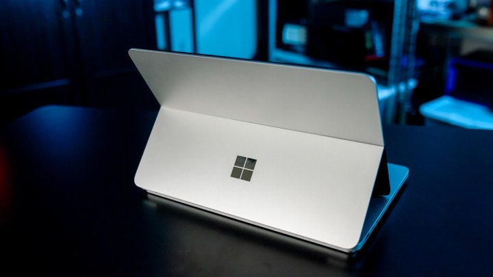 The back of the Surface Laptop Studio 2.